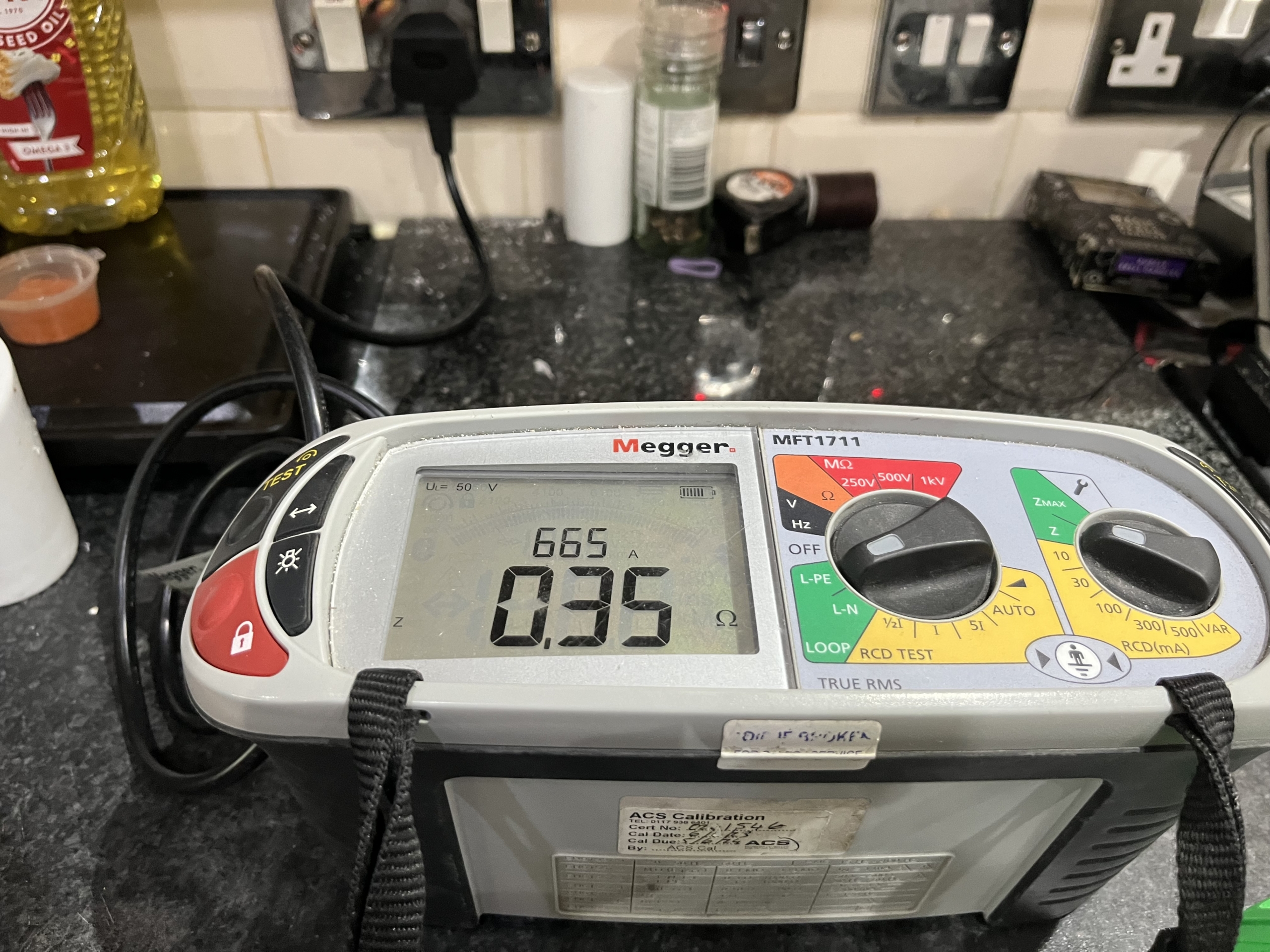 Fixed wire testing