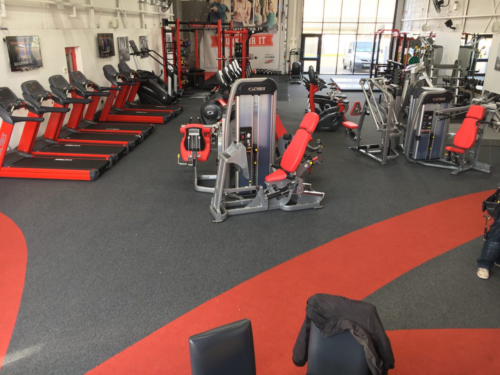Flooring at the Workhouse Gym Flooring at the Workhouse Gym