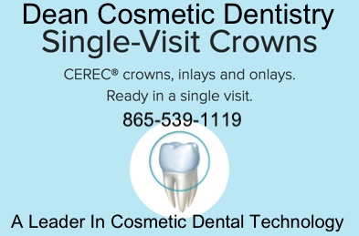 A New Dental Crown in 2 hours or less in Knoxville. Dentist in Knoxville, TN. Dr. Donnie Dean. Dean Cosmetic Dentistry