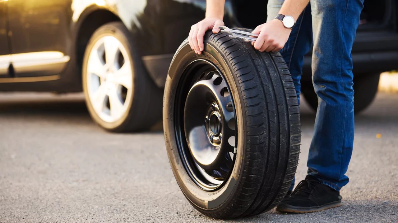 Drive on a Spare Tire