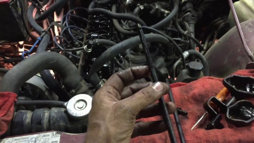 Bent Pushrod