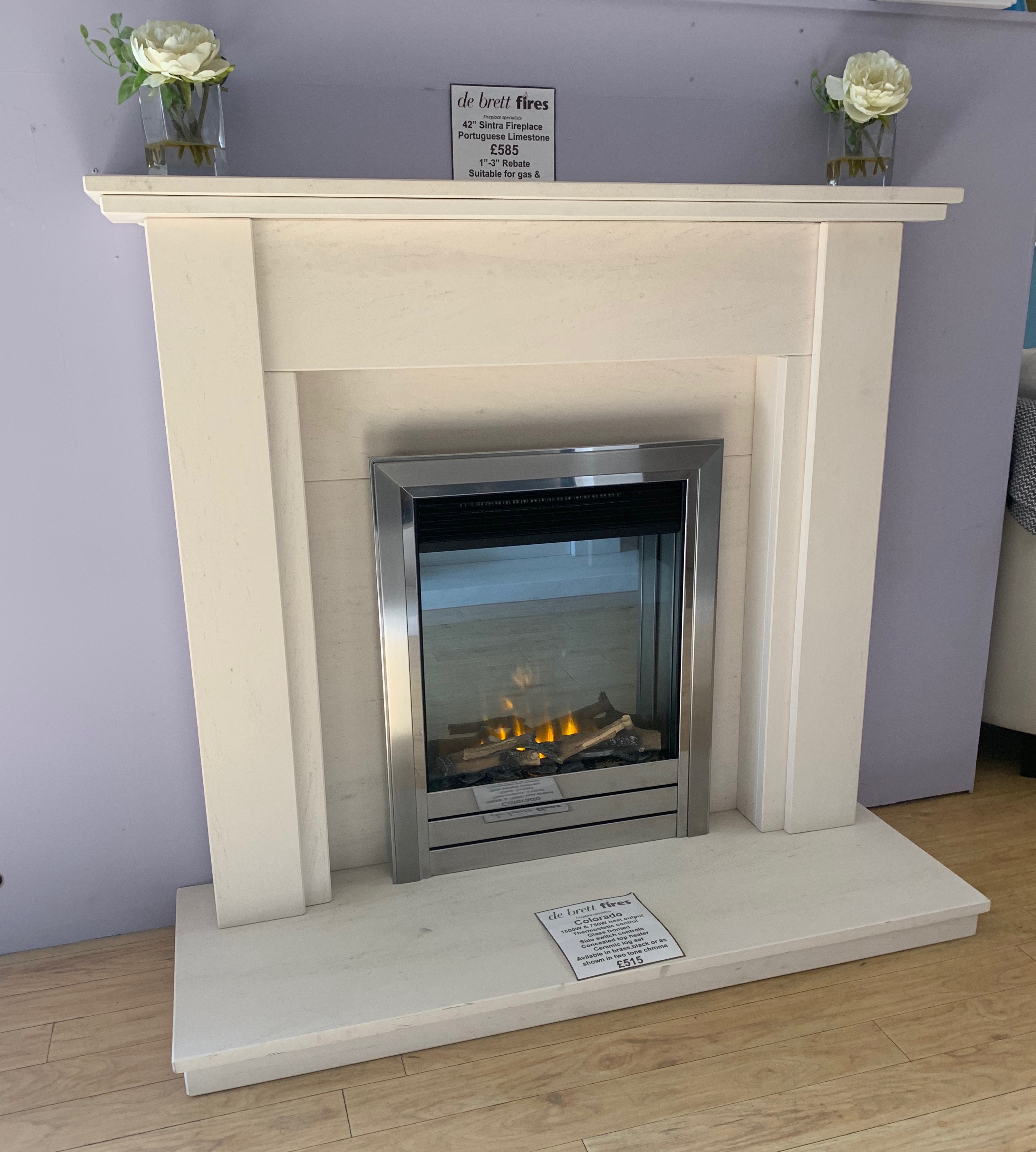 Ex Display Planika Lincoln Automatic Traditional Bioethanol Fireplace The Heater Man