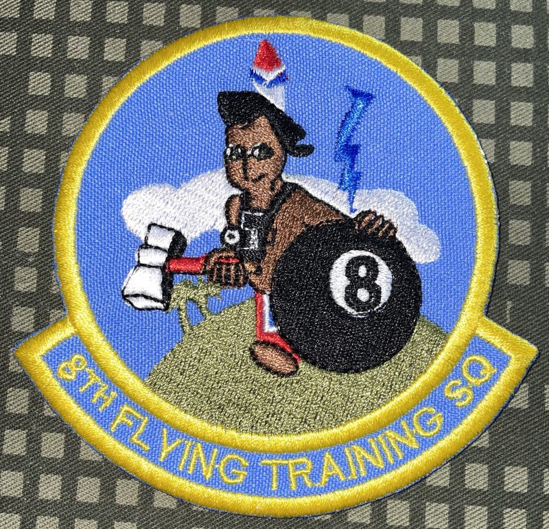 8th Flying Training Squadron Patch Bunkermilitary - Mountain Texture Collection - High Resolution Quality