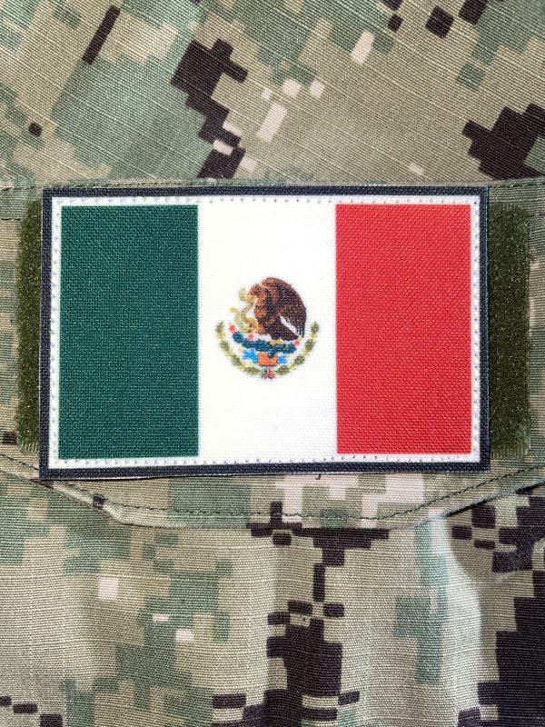 Usa Mexico Flag Patch Dolife Attached - Light Picture Collection - Full HD Quality