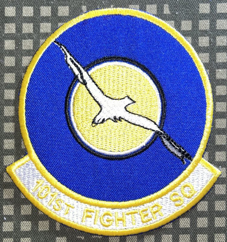 Usaf 104th Fighter Squadron Patch Decal Patch Co - Dark Patterns - Classic 8K Collection