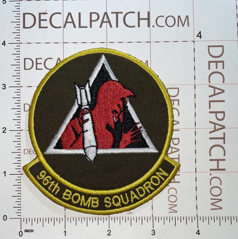 96th Bomb Squadron Patch Bunkermilitary - 4K Dark Arts for Desktop