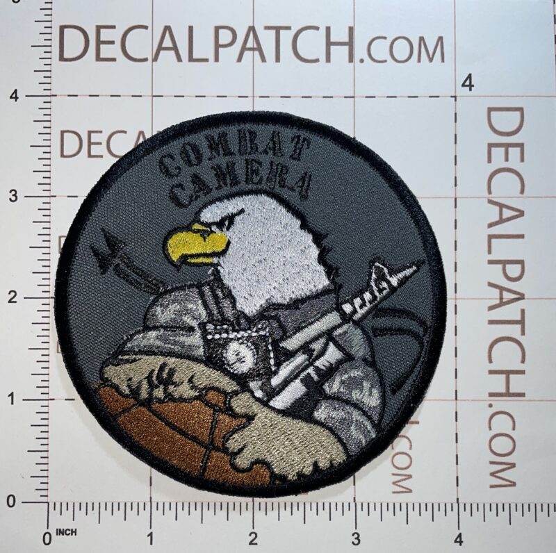 Usaf Falcon Combat Camera Patch Decal Patch Co - Best Colorful Illustrations in Full HD
