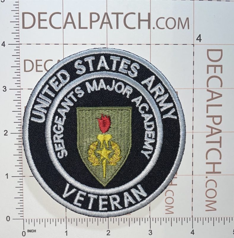 Us Army Command Sergeant Major Veteran Patch Decal Patch Co - Premium Colorful Picture Gallery - Retina