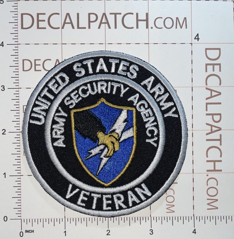 Army Security Agency Patch Stitchpatches Com - Best Minimal Pictures in Ultra HD