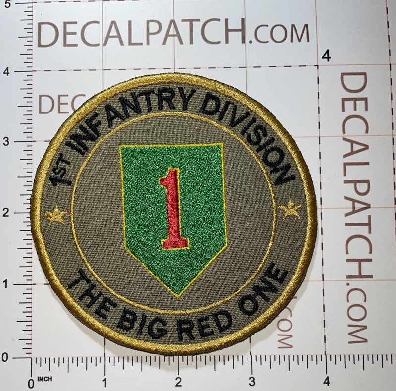 Patch 1st Infantry Division Big Red One - Desktop Ocean Designs for Desktop