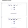 Multiplying Decimals Using Standard Algorithm Math Worksheets ...