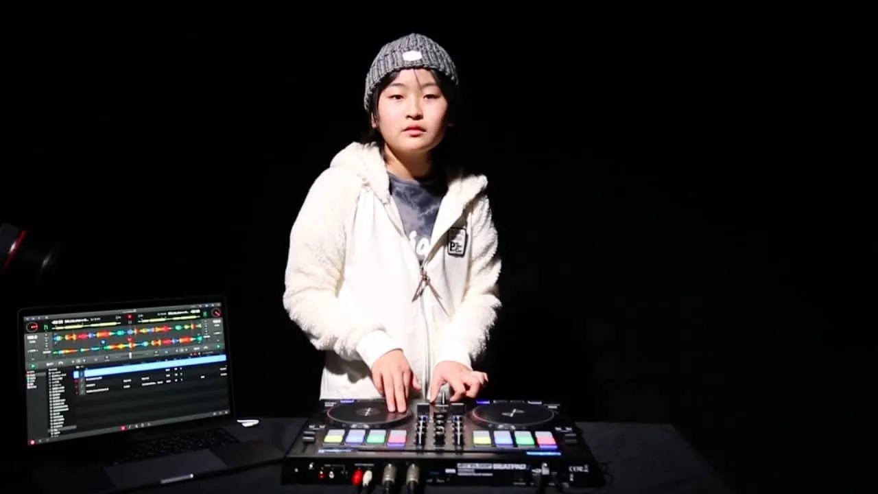 Aged only 12 years old. Japan native, DJ Rena is now the youngest