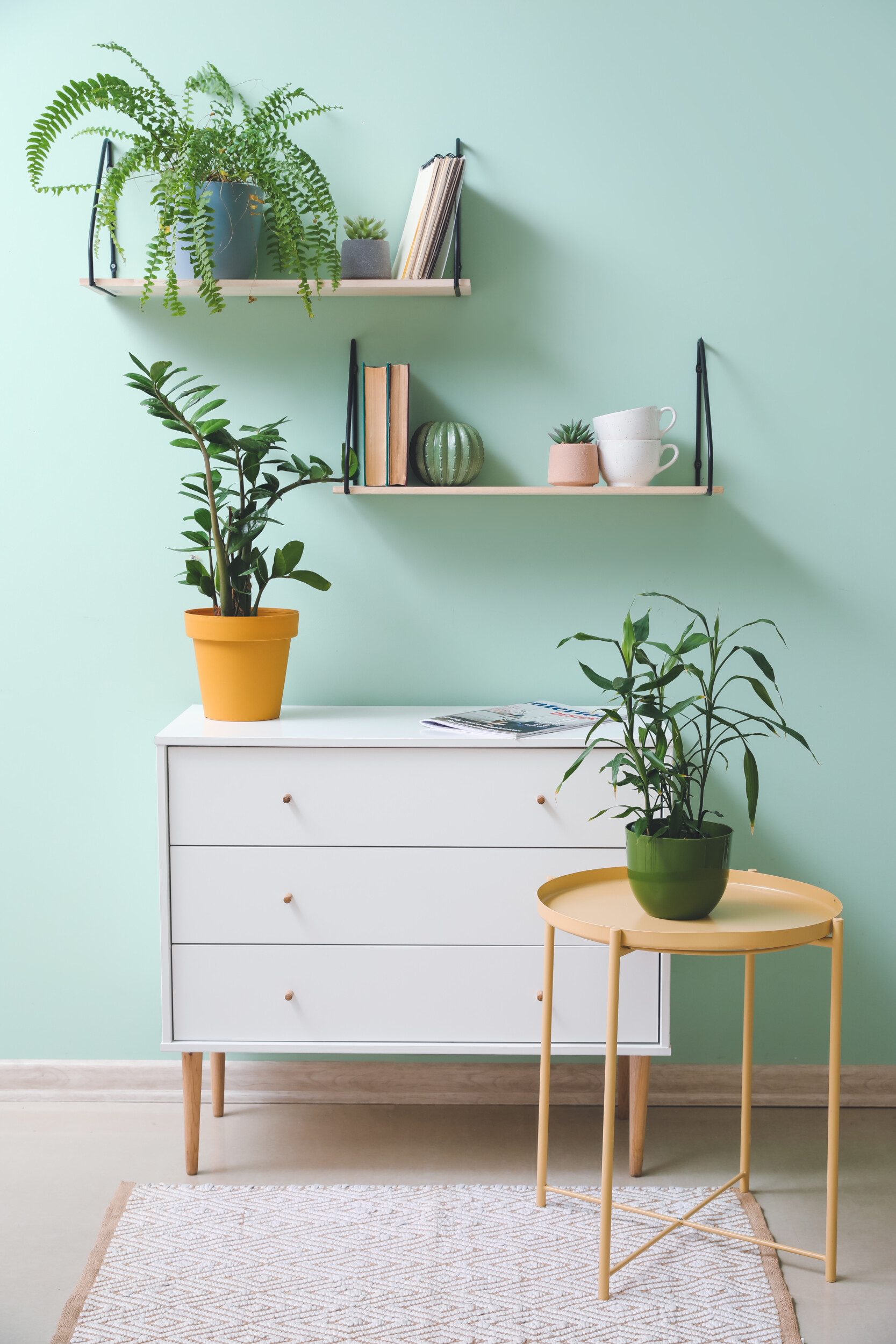 Mint green living room ideas for a quick room refresh