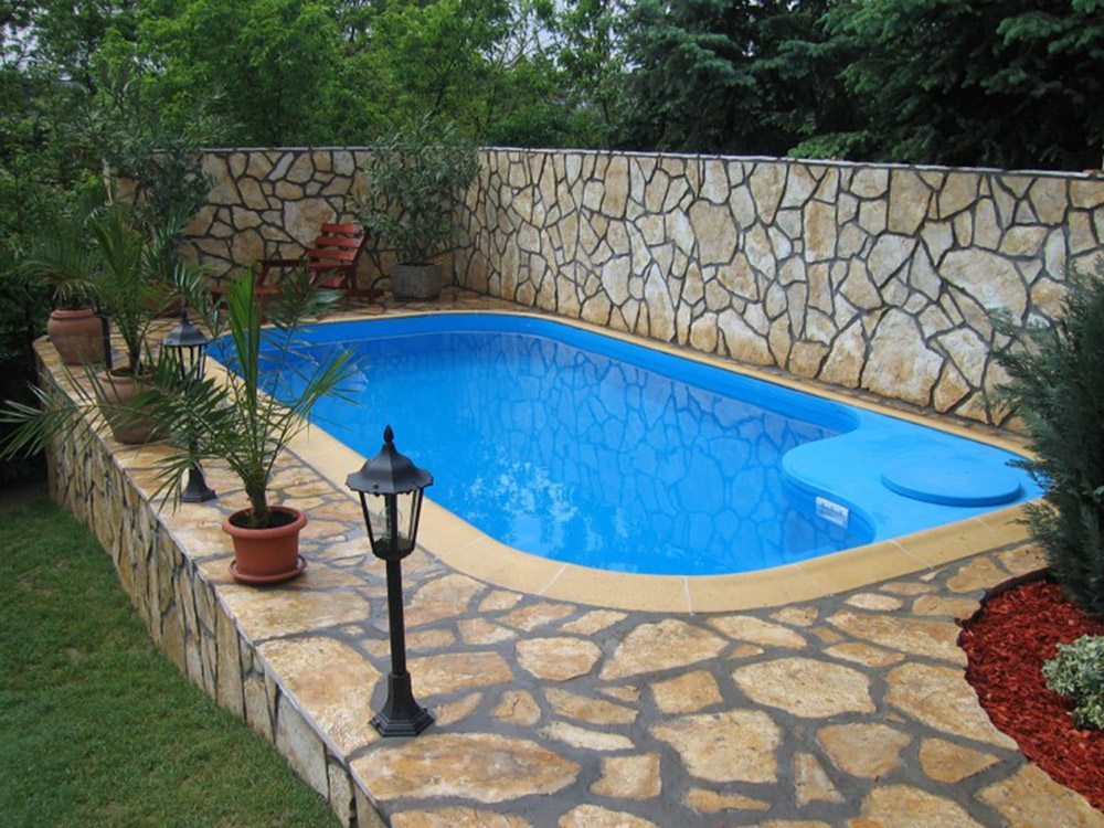 Small backyard pools designs & ideas 2017