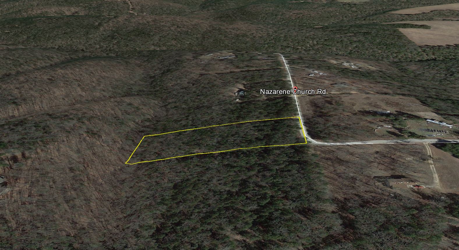 2.3 Acres Near Branson, Forested w Paved Access & Power at Property Line