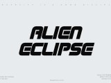 Alien Eclipse Font Free Download Preview Deefont