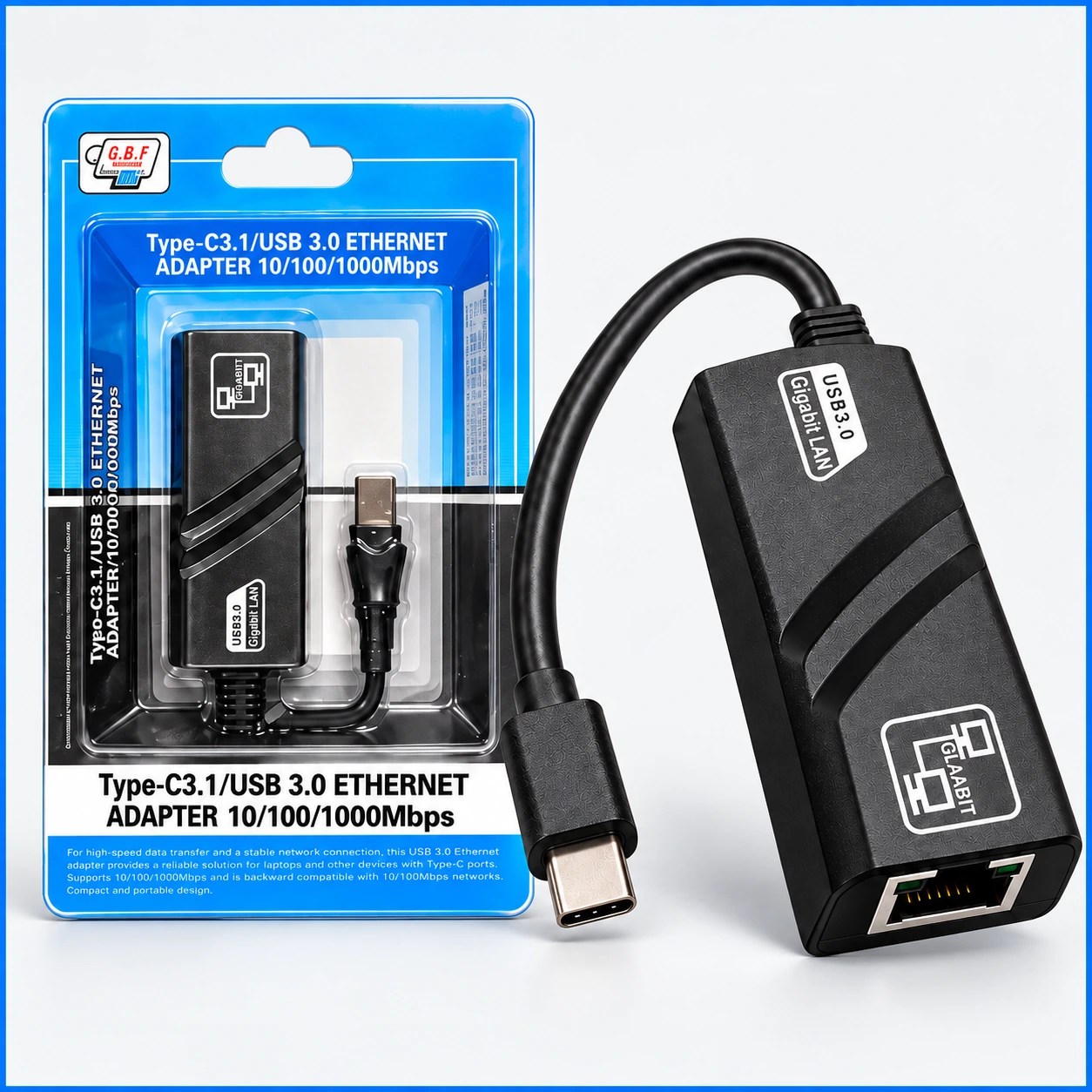 Type-C to LAN Network Adapter 10/100/1000 - Image 4