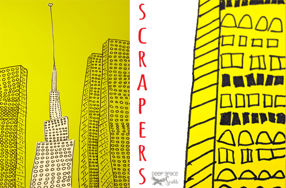 View the seminal tall buildings ctbuh features as case studies. Skyscraper Line Drawing Deep Space Sparkle