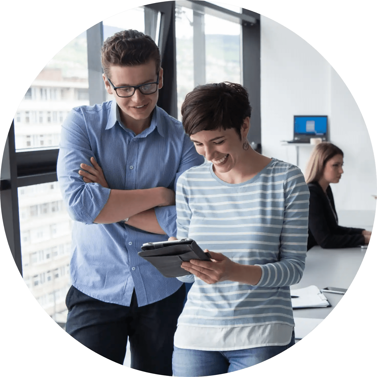 Definity First Copilot For Microsoft 365 Services - Dark Texture Collection - Desktop Quality