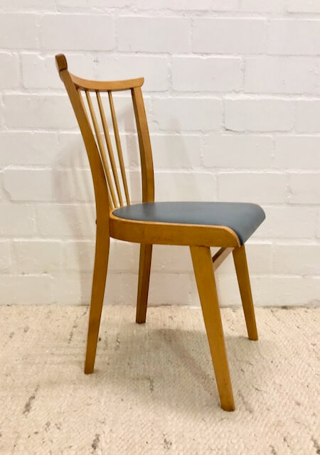 2er Set, Mid Century Küchenstühle, 50er Jahre - deklamo 