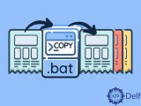 Copiar Archivo Con Batch Script Delft Stack