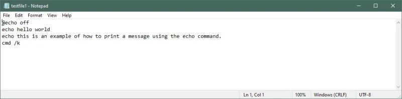 Create Text File Using Echo In Command Prompt Stack Overflow - Light Pictures - Amazing 4K Collection