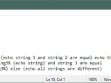 How To String Comparison In Batch File Delft Stack