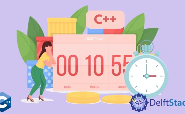How To Make A Countdown Timer In C++ | Delft Stack
