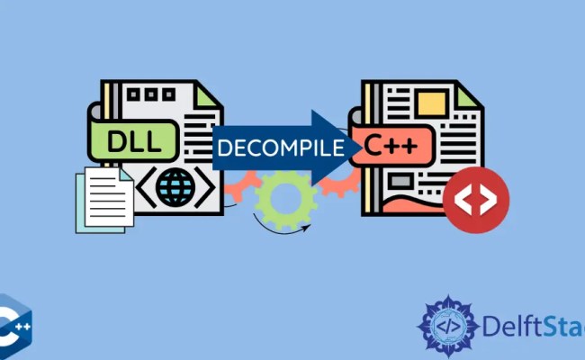 How To Decompile A DLL Into C++ Source Code | Delft Stack