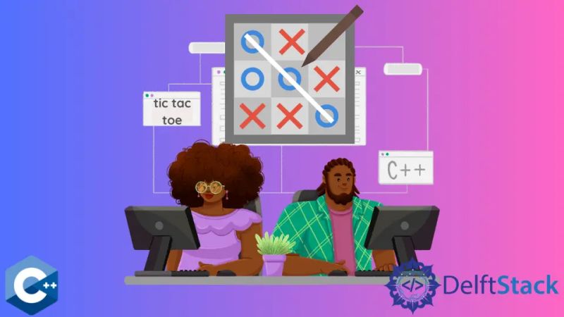 C Tic Tac Toe Game Delft Stack - Classic Desktop Landscape Photos | Free Download