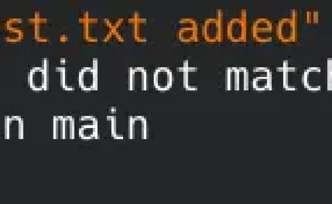 How To Solve The Git Push Everything Up-To-Date Issue | Delft Stack