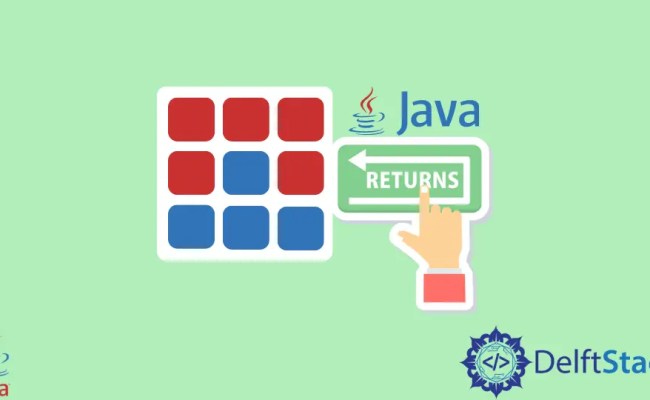 How To Return Array In Java | Delft Stack