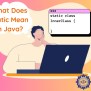 What Does Static Mean In Java | Delft Stack