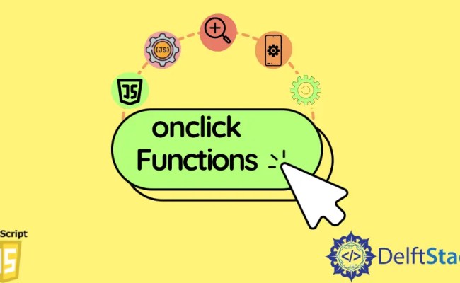 How To Call A JavaScript Function Using Onclick Event | Delft Stack