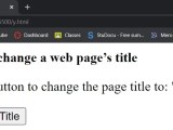 How To Change The Page Title In Javascript Delft Stack