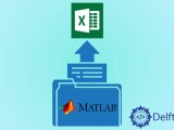 How To Export Data From Matlab To Excel Delft Stack