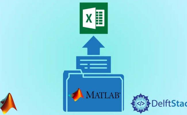 How To Export Data From MATLAB To Excel | Delft Stack