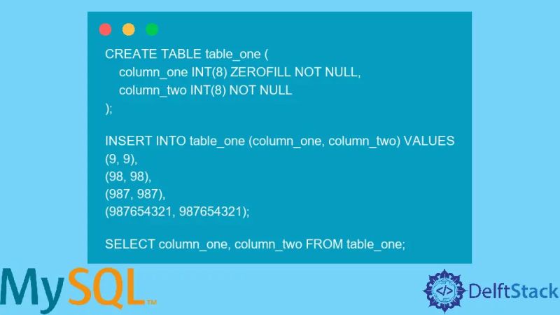 Sql Initial Zeros Stripped Of When Using Max In Mysql Stack Overflow - Best Abstract Designs in High Resolution