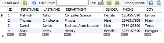 How To Copy Rows In The Mysql Database Delft Stack - Premium Geometric Image Gallery - Full HD