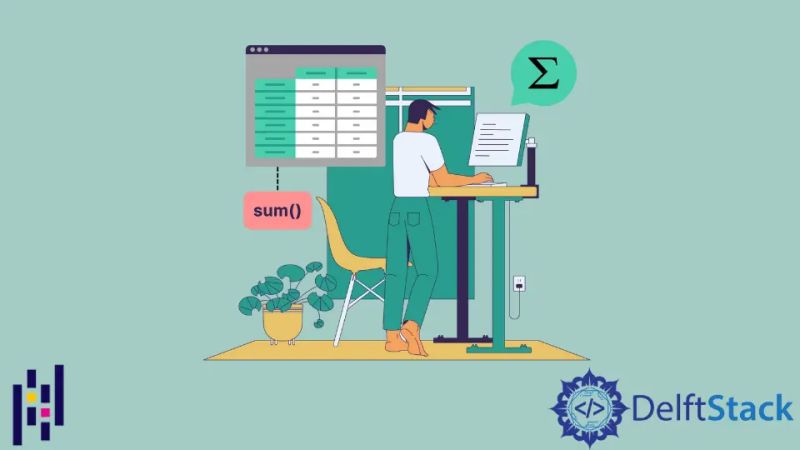 Pandas Dataframe Dataframe Sum Function Delft Stack - High Resolution Ocean Textures for Desktop