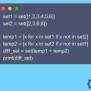 How To Get Difference In Sets In Python | Delft Stack