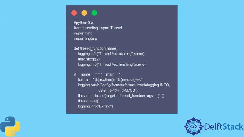 Bloqueo De Hilo En Python Delft Stack - Modern Minimal Image - 8K
