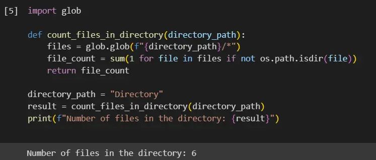 Count The Number Of Files In A Directory In A Relative Path Python - Beautiful Gradient Background - Retina