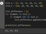 How To Get The Difference Between Two Lists In Python Delft Stack
