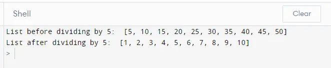 How To Divide A List By A Number In Python Delft Stack - Premium Gradient Image Gallery - HD