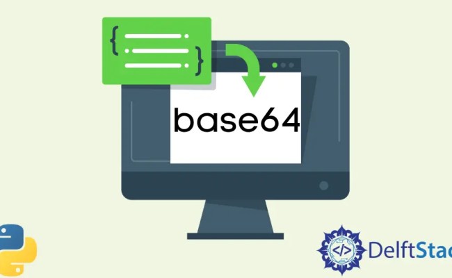 How To Encode A String As Base64 Using Python | Delft Stack