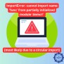 How To Fix The ImportError: Cannot Import Name In Python | Delft Stack