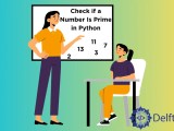 How To Check If A Number Is Prime In Python Delft Stack
