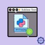 How To Run Python Code In Sublime Text 3 | Delft Stack