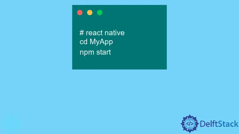 How to Run iOS in React Native | Delft Stack
